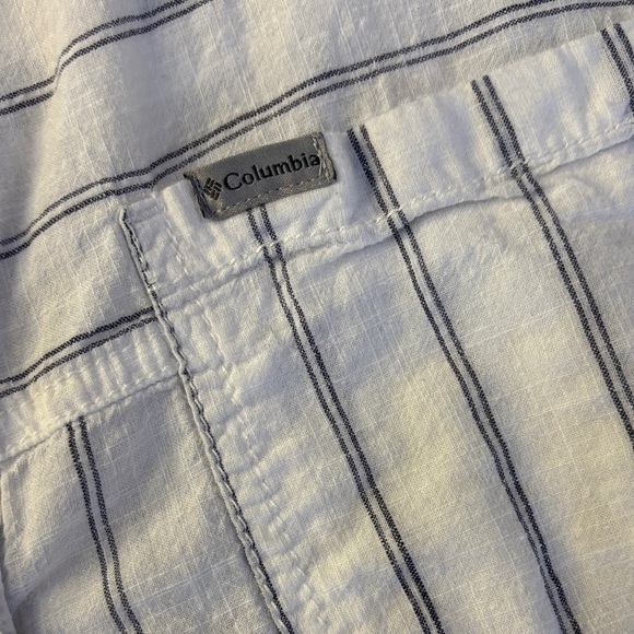 100% Cotton Casual Striped Button-Down Shirt - Picture 9 of 9